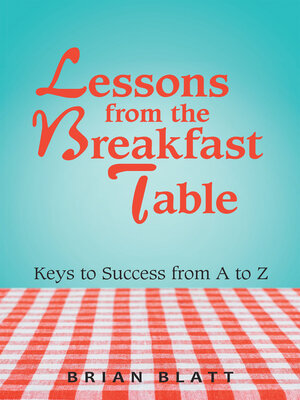 cover image of Lessons from the Breakfast Table